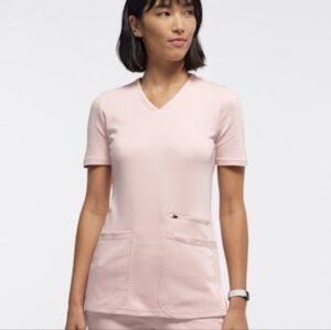 Jaanuu Women's 4-Pocket Scrub Top XXS